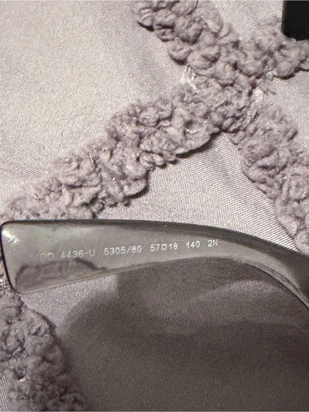 Versace Men’s Clear and Gold Pilot Sunglasses